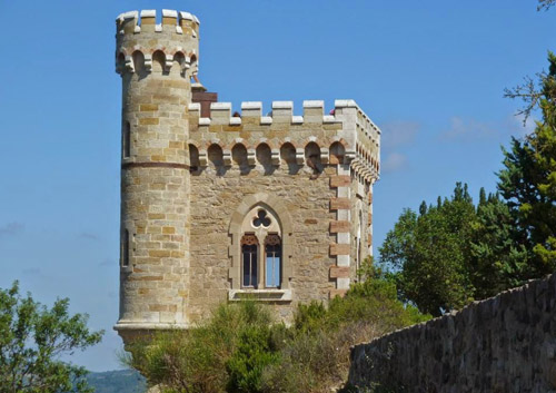 Tour Magdala, Rennes-le-Château in the Languedoc, France - Templar Tours, France